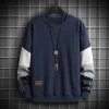 Cotton hoodie men's 2023 Spring new style light luxury Korean-style casual base layer men's versatile men's fashion long-sleeved details Picture